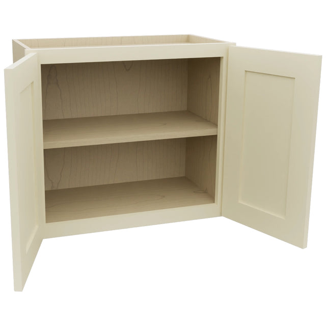 Fabuwood Galaxy Linen W2421 Wall Standard Cabinet, Open View