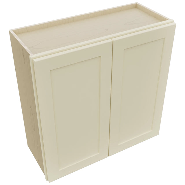 Fabuwood Galaxy Linen W3030 Wall Standard Cabinet, Top View