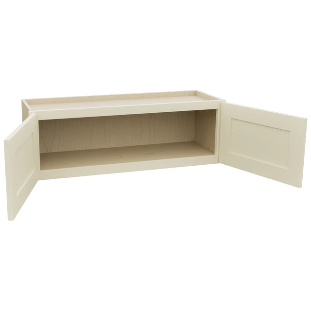 Fabuwood Galaxy Linen W3612 Wall Standard Cabinet, Open View
