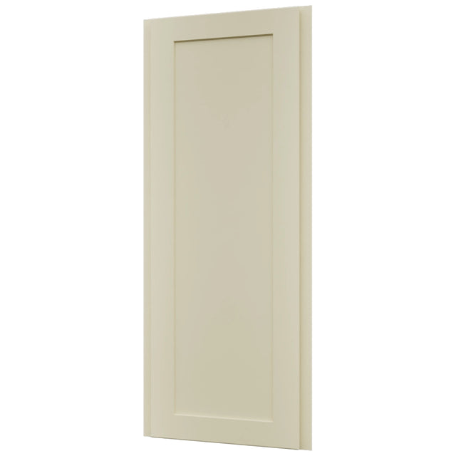 Fabuwood Galaxy Linen WAE1242 Wall Angle End Cabinet, Front View