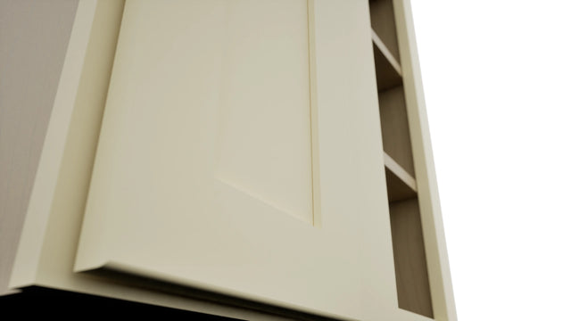 Fabuwood Galaxy Linen WBC2436 Wall Corner Blind Cabinet, Detail View