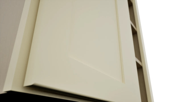 Fabuwood Galaxy Linen WBC3039 Wall Corner Blind Cabinet, Detail View