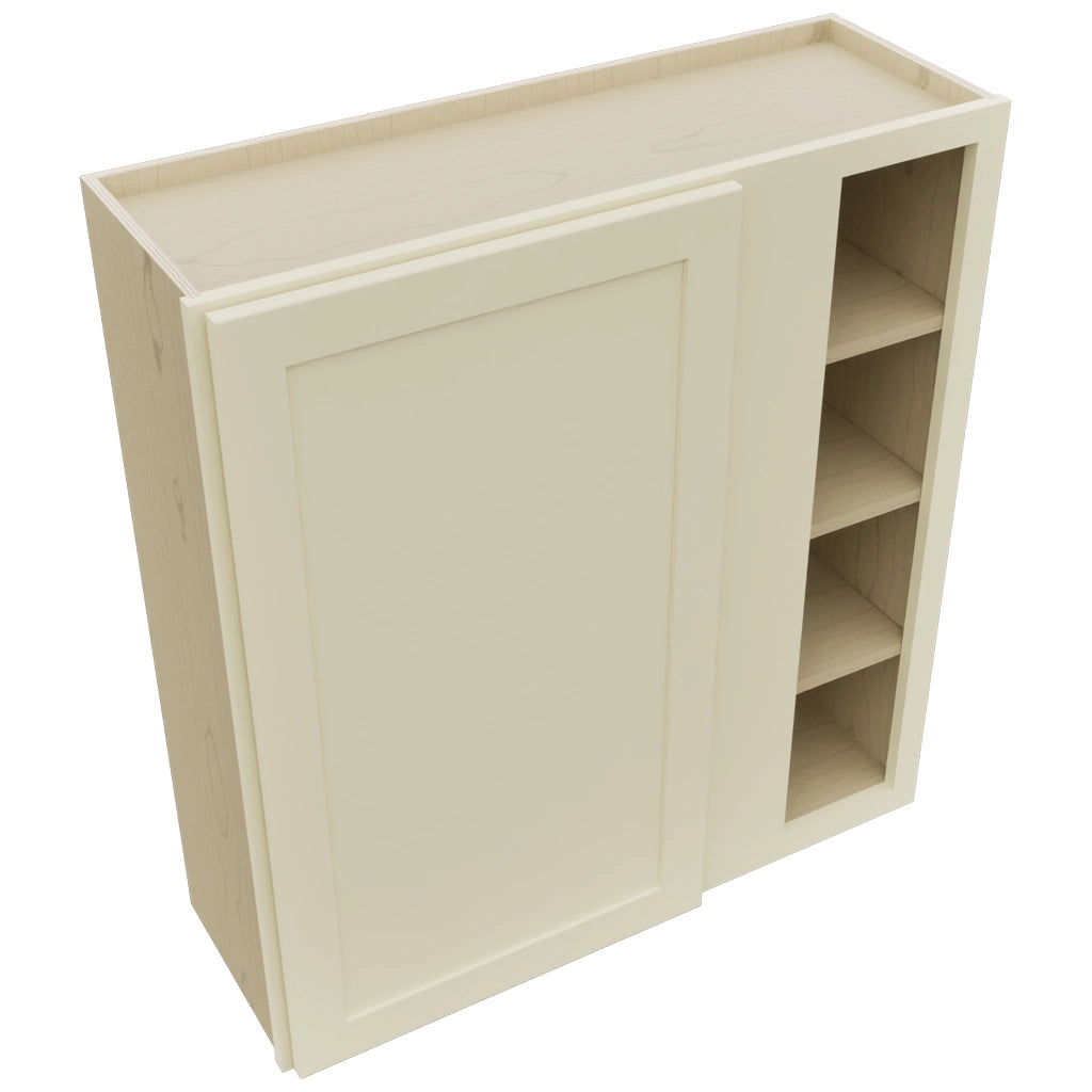 Fabuwood Galaxy Linen WBC3639 Wall Corner Blind Cabinet, Top View