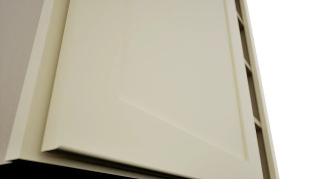 Fabuwood Galaxy Linen WBC3639 Wall Corner Blind Cabinet, Detail View