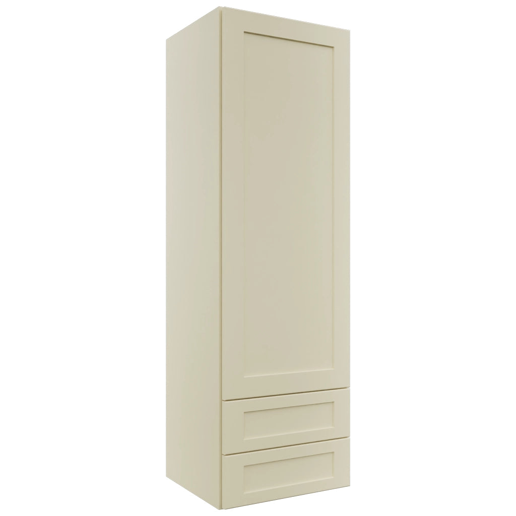 Fabuwood Galaxy Linen WD1857 Wall Drawer Cabinet, Front View