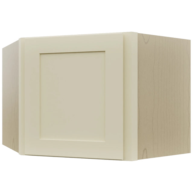 Fabuwood Galaxy Linen WDC2418 Wall Corner Diagonal Cabinet, Front View