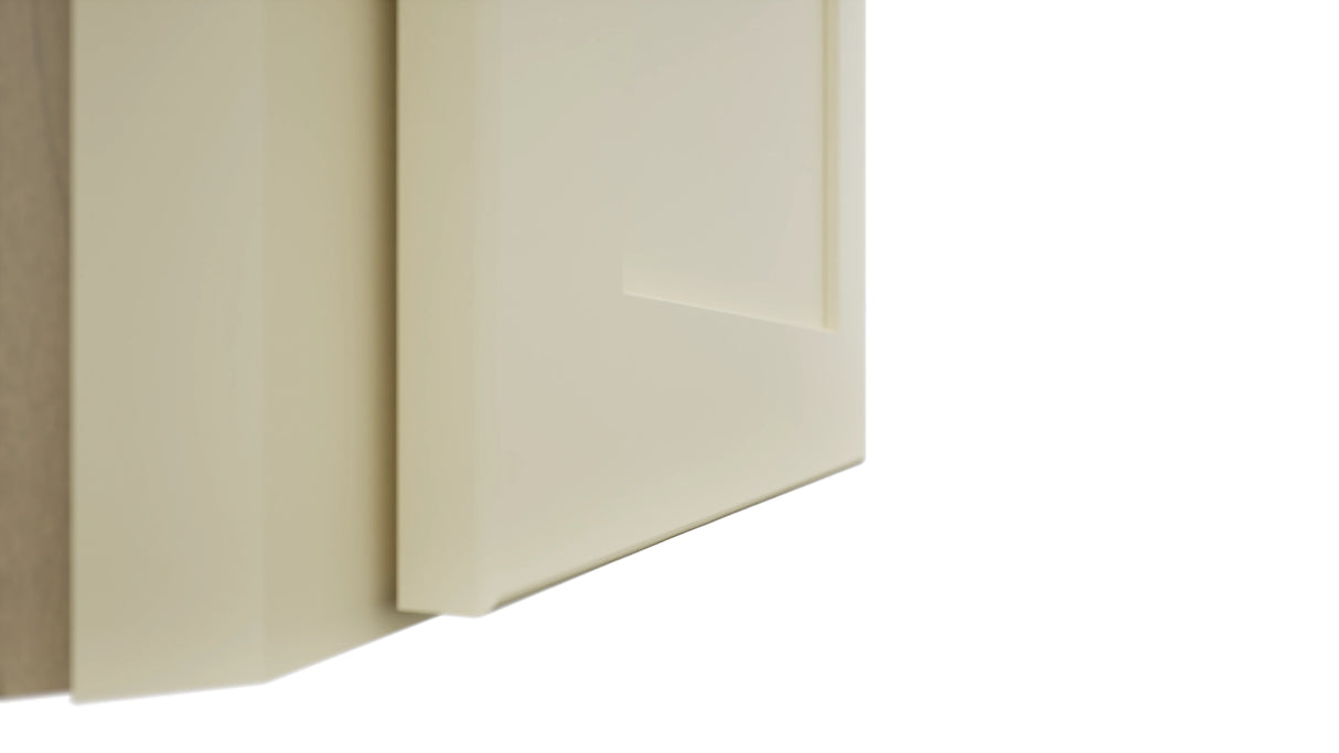 Fabuwood Galaxy Linen WDC2418 Wall Corner Diagonal Cabinet, Detail View