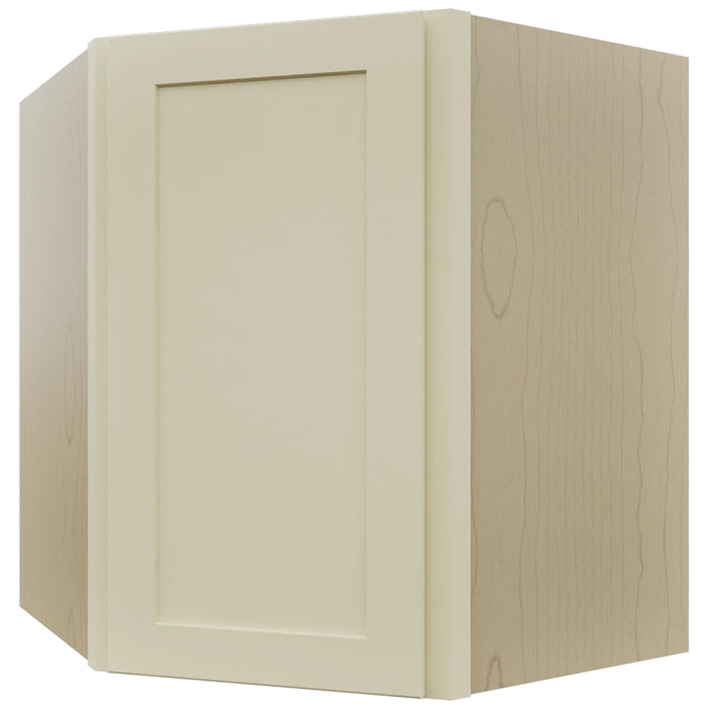 Fabuwood Galaxy Linen WDC2730 Wall Corner Diagonal Cabinet, Front View