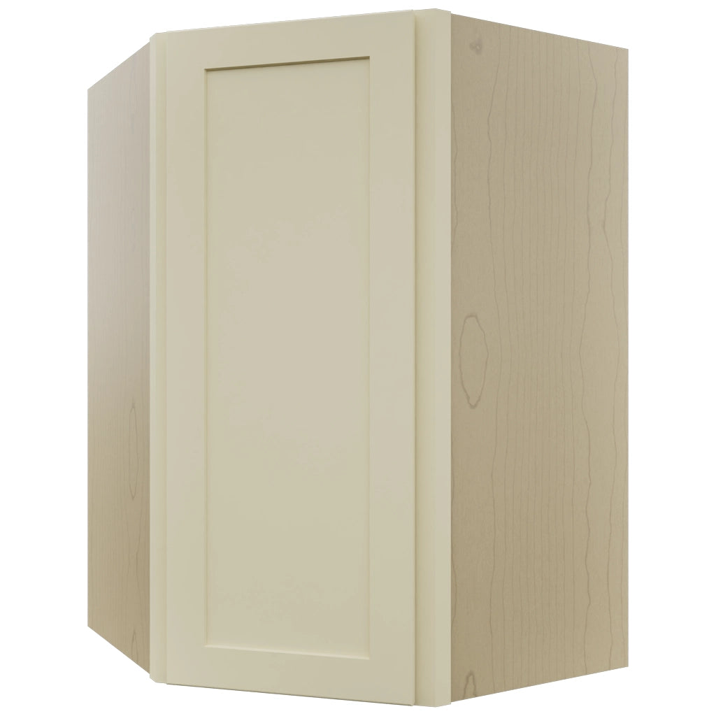 Fabuwood Galaxy Linen WDC2739 Wall Corner Diagonal Cabinet, Front View