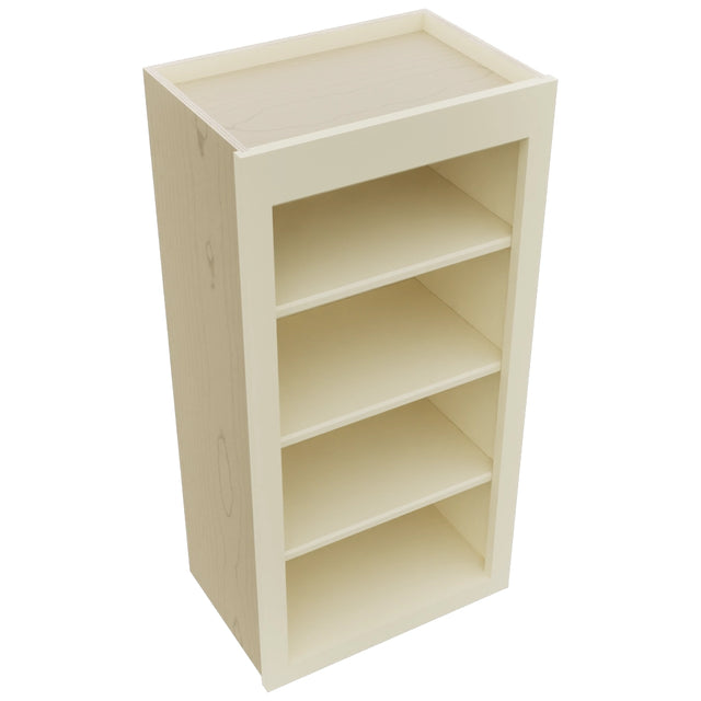 Fabuwood Galaxy Linen WOS1836 Wall Open Shelf, Top View