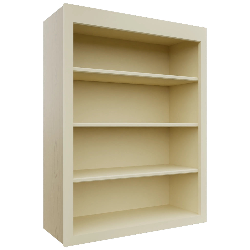 Fabuwood Galaxy Linen WOS3039 Wall Open Shelf, Front View
