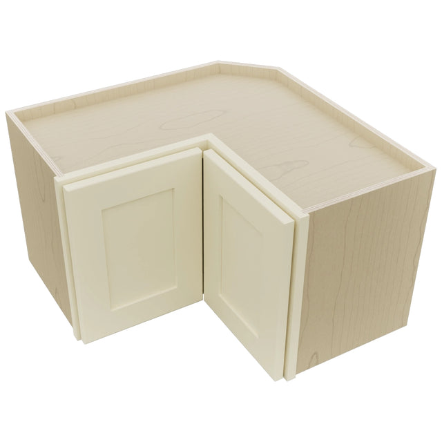 Fabuwood Galaxy Linen WPC2415 Wall Corner Pie Cabinet, Top View