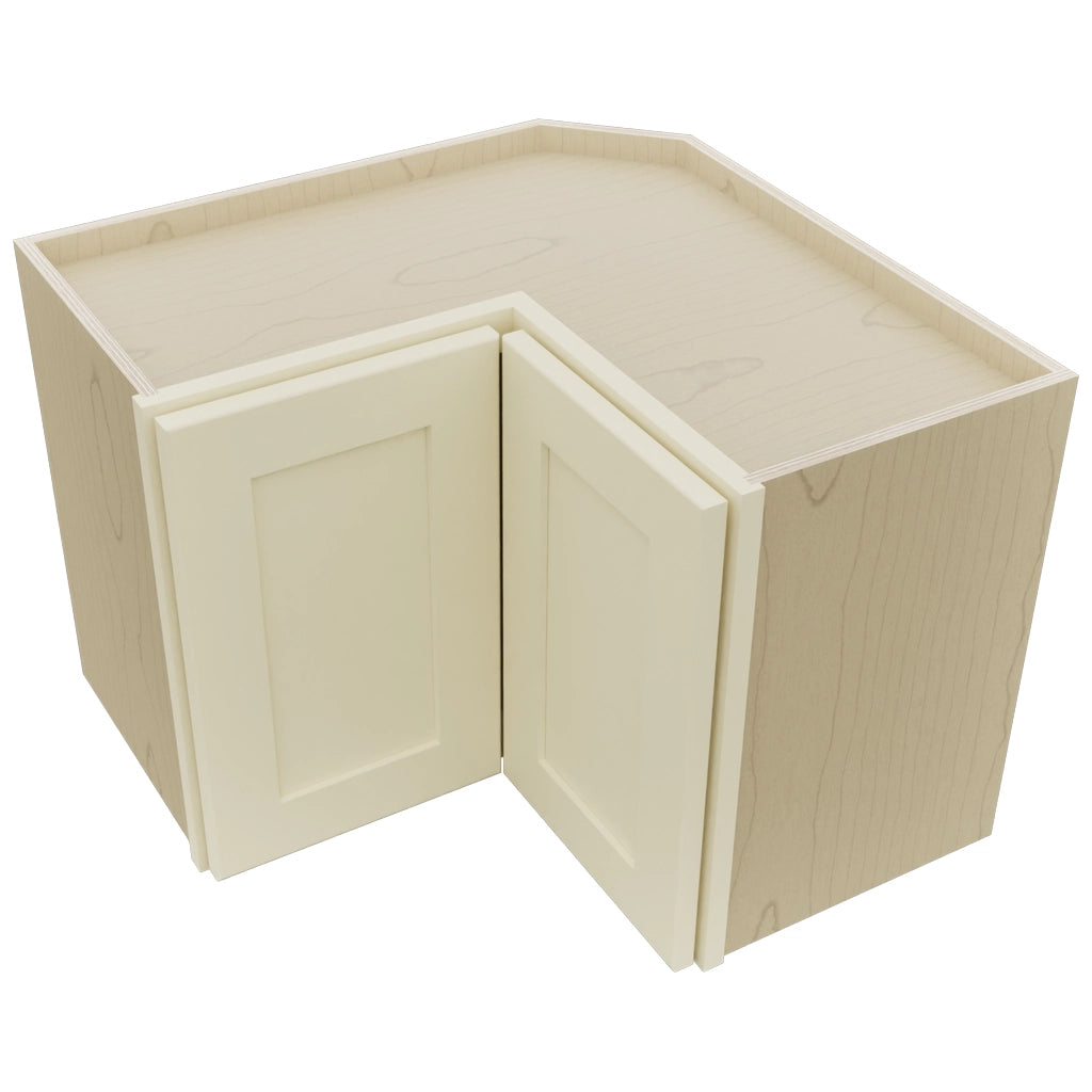 Fabuwood Galaxy Linen WPC2418 Wall Corner Pie Cabinet, Top View