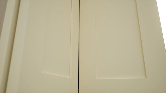 Fabuwood Galaxy Linen WPC2430 Wall Corner Pie Cabinet, Detail View