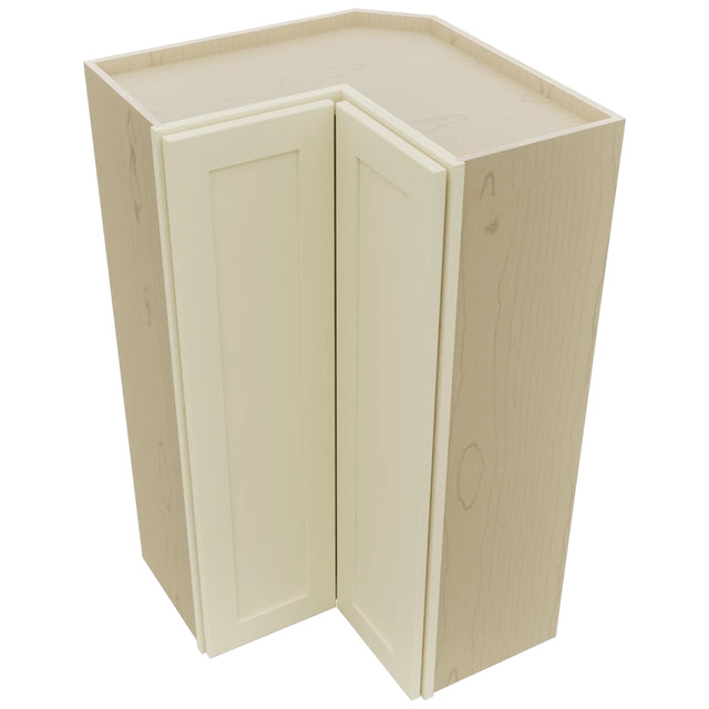 Fabuwood Galaxy Linen WPC2442 Wall Corner Pie Cabinet, Top View
