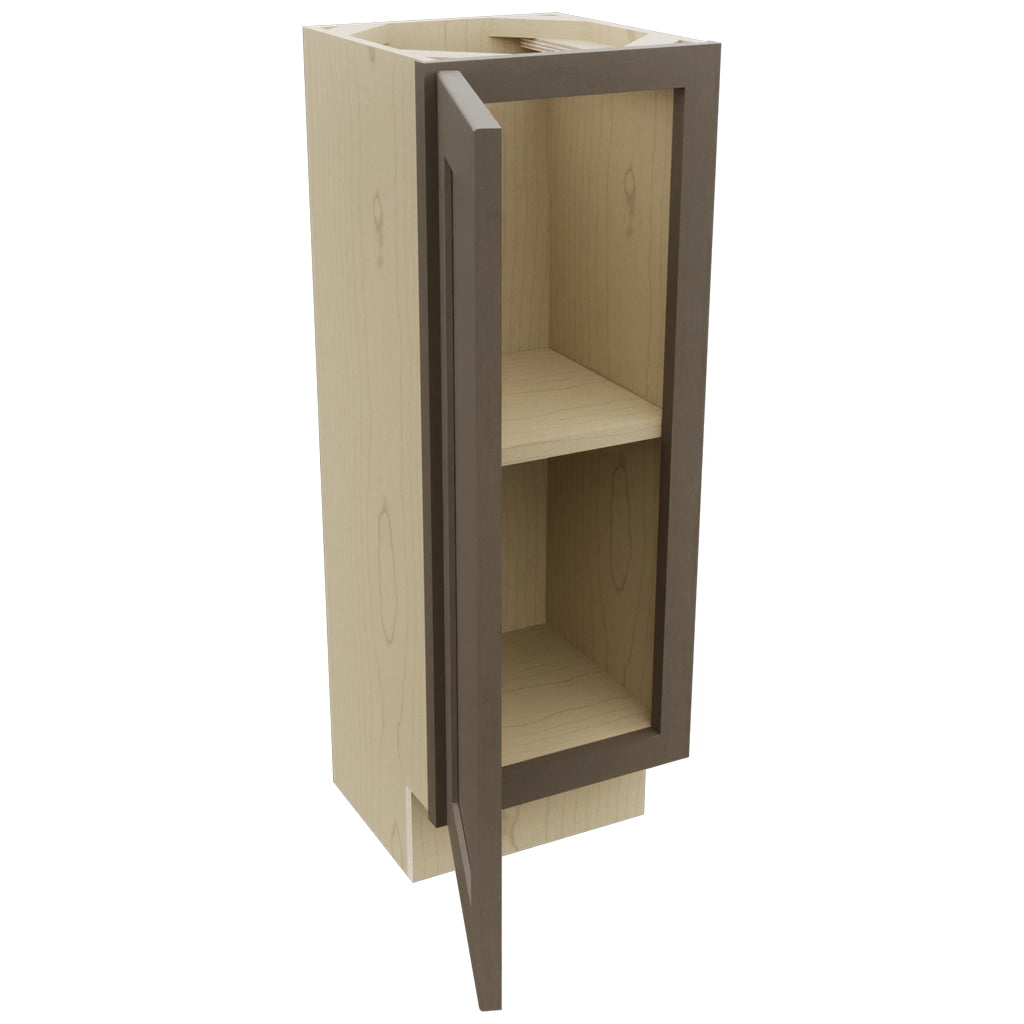 Fabuwood Galaxy Mocha B12FD-12D Base Full Door Cabinet, Open View