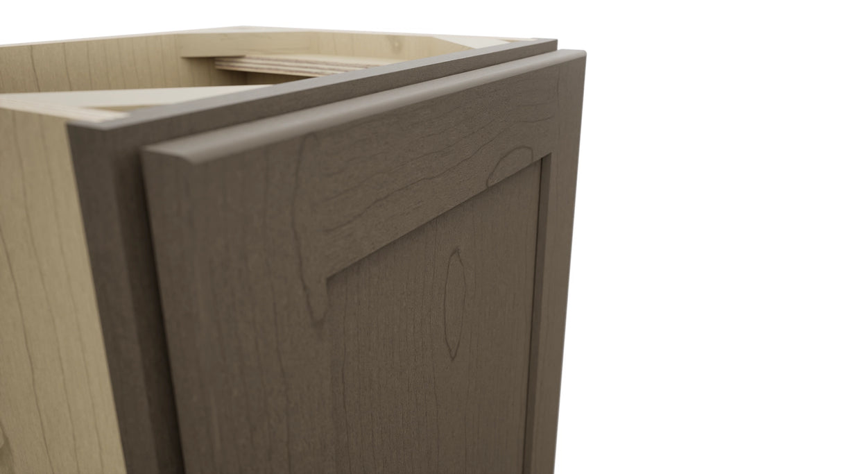 Fabuwood Galaxy Mocha B15FD-12D Base Full Door Cabinet, Detail View