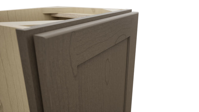 Fabuwood Galaxy Mocha B15FD-12D Base Full Door Cabinet, Detail View