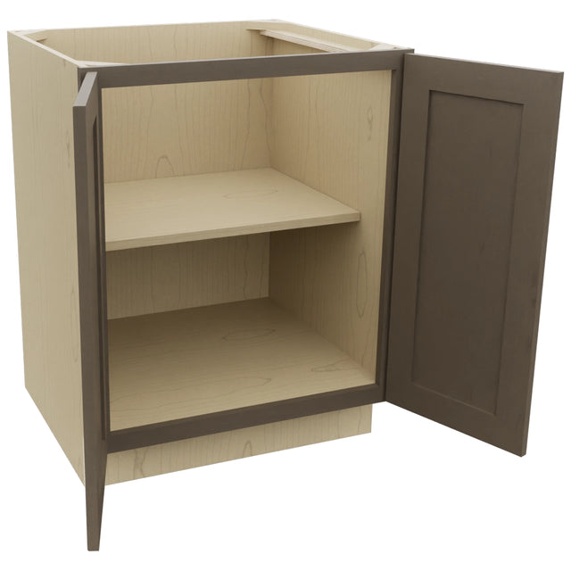 Fabuwood Galaxy Mocha B27FD Base Full Door Cabinet, Open View