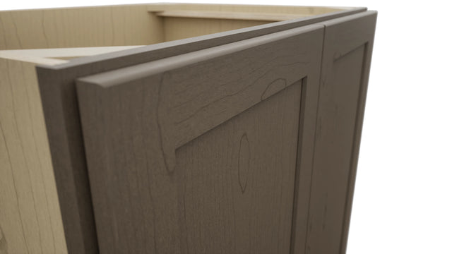 Fabuwood Galaxy Mocha B33FD Base Full Door Cabinet, Detail View