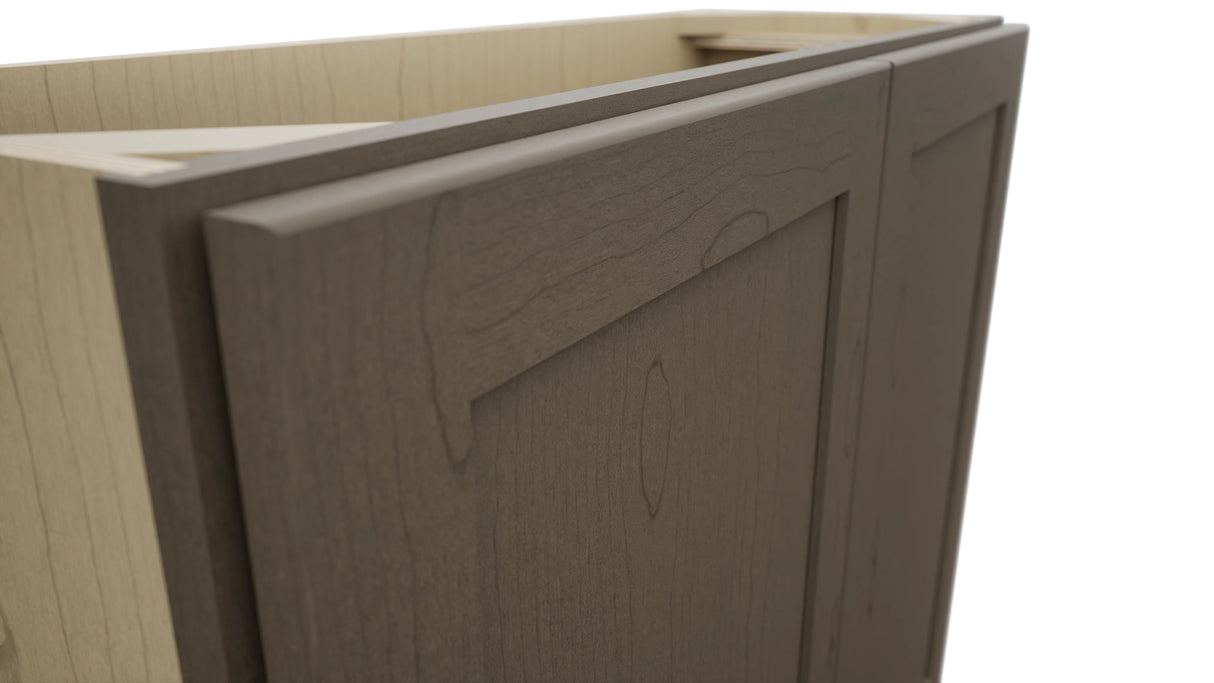 Fabuwood Galaxy Mocha B36FD-12D Base Full Door Cabinet, Detail View