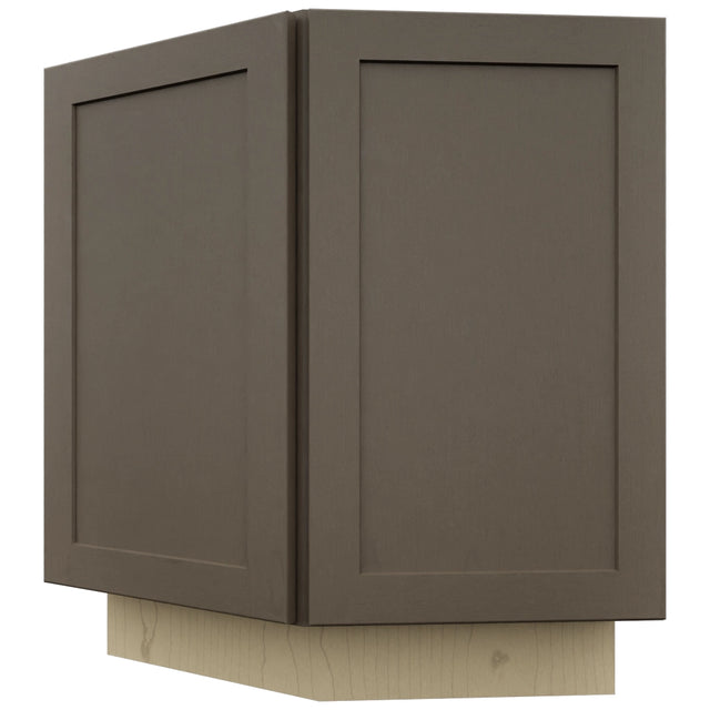 Fabuwood Galaxy Mocha BRA24 Base Return Angle Cabinet, Front View