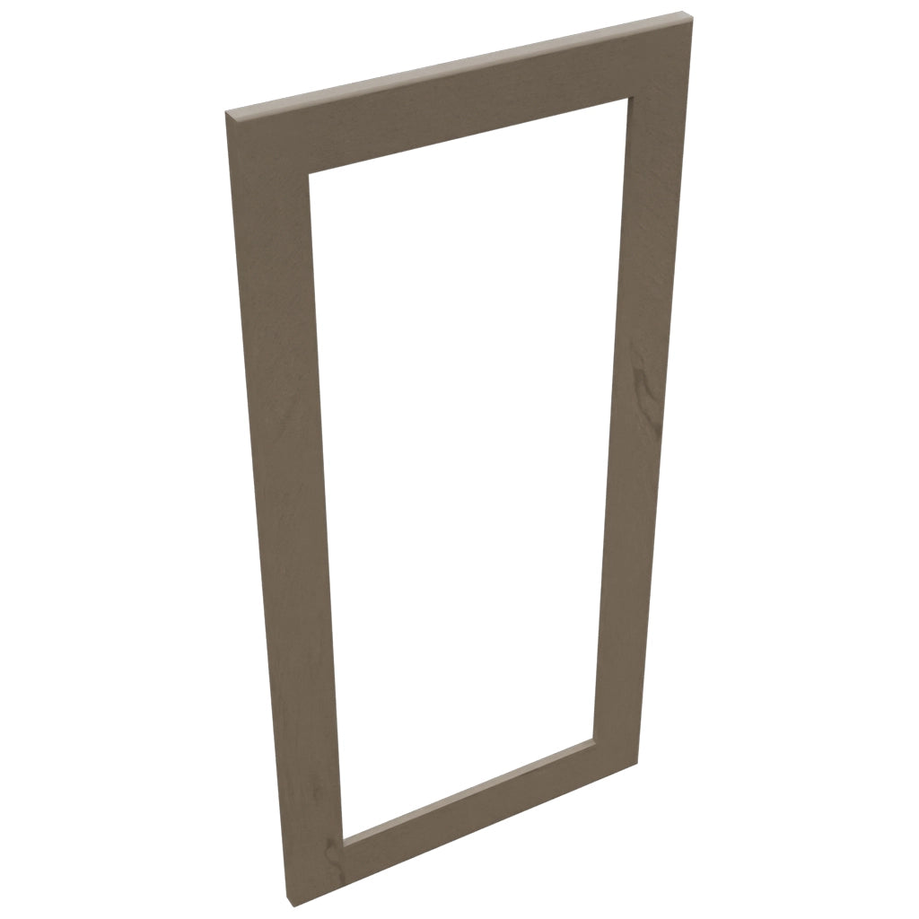 Fabuwood Galaxy Mocha DS DFG1836 Wall Prepped Door, Top View