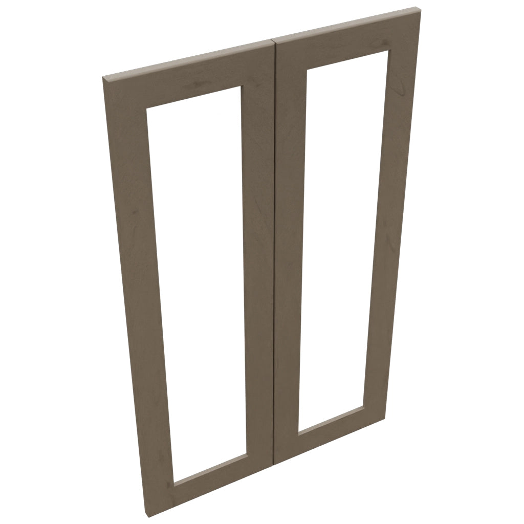 Fabuwood Galaxy Mocha DS DFG2439 Wall Prepped Door, Top View