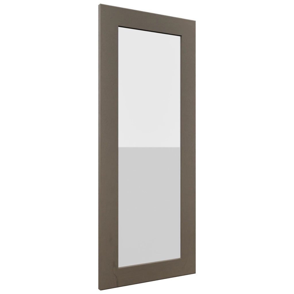 Fabuwood Galaxy Mocha DS GDW1536 Wall Glass Door, Front View