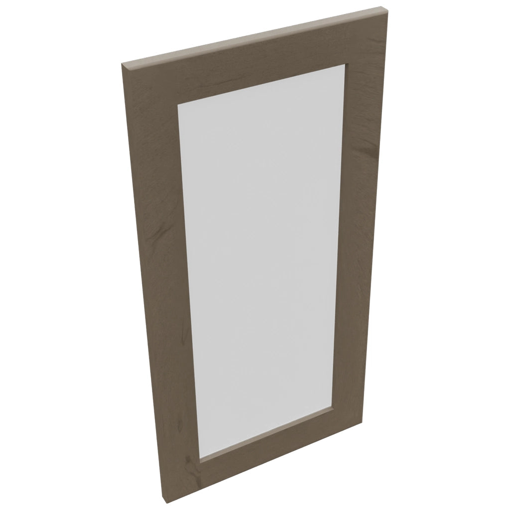 Fabuwood Galaxy Mocha DS GDWDC2430 Wall Glass Door, Top View