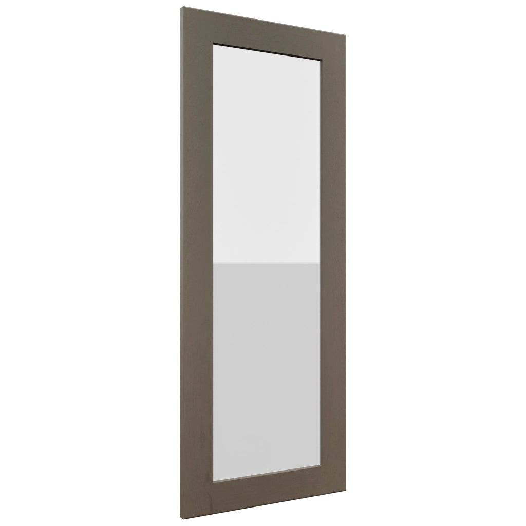 Fabuwood Galaxy Mocha DS GDWDC2439 Wall Glass Door, Front View