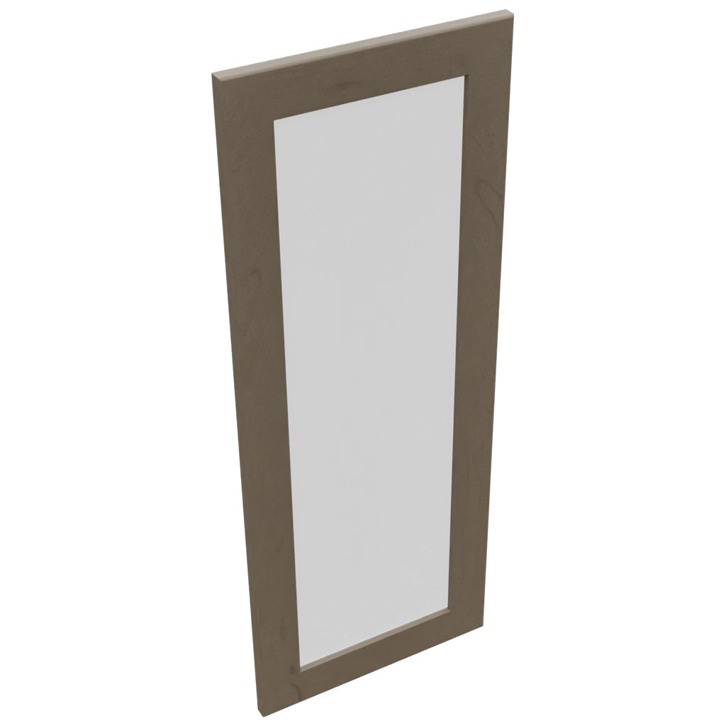 Fabuwood Galaxy Mocha DS GDWDC2439 Wall Glass Door, Top View