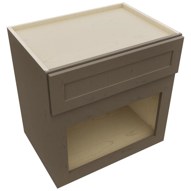 Fabuwood Galaxy Mocha MC303021 Wall Microwave Cabinet, Top View