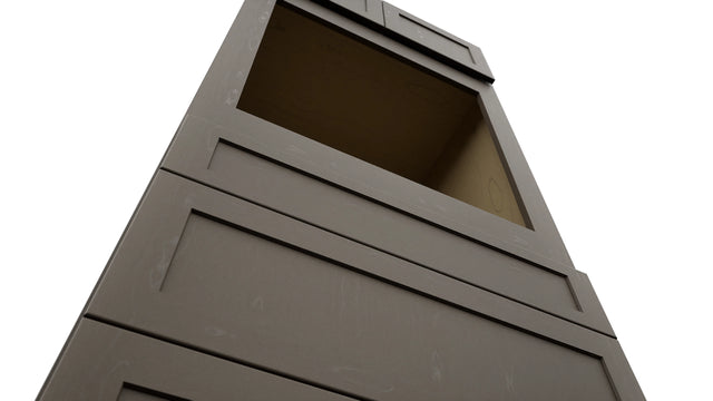 Fabuwood Galaxy Mocha OC3384S Tall Oven Cabinet Single, Detail View