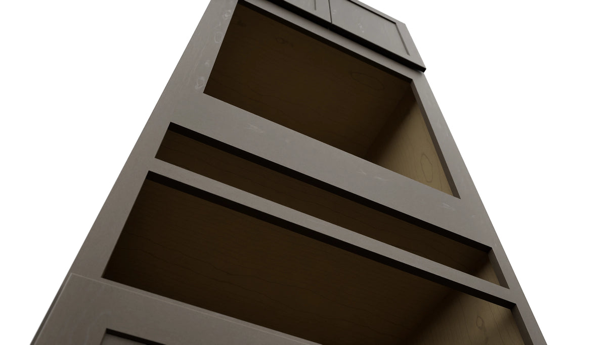 Fabuwood Galaxy Mocha OC3393D Tall Oven Cabinet Double, Detail View