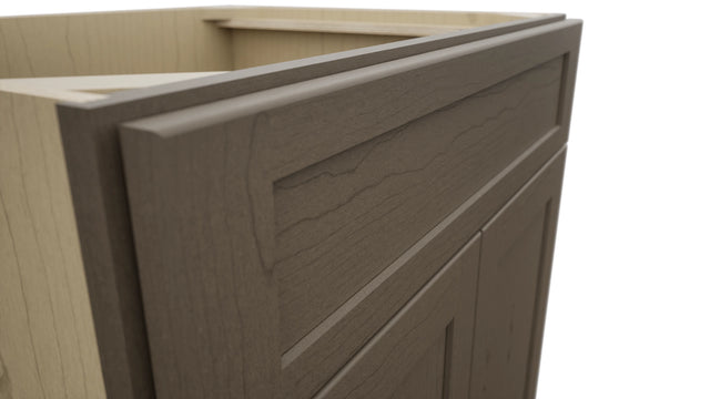 Fabuwood Galaxy Mocha SB30 Base Sink Cabinet, Detail View