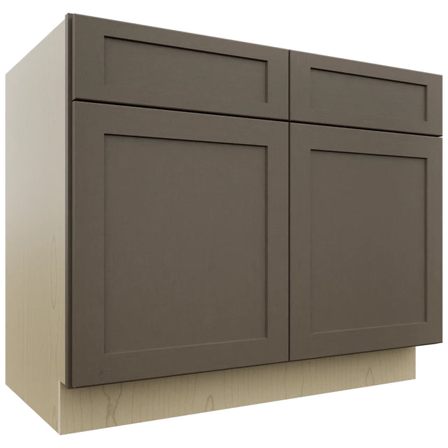 Fabuwood Galaxy Mocha SB42 Base Sink Cabinet, Front View