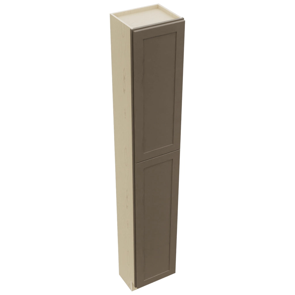 Fabuwood Galaxy Mocha TP151293 Tall Pantry Cabinet, Top View