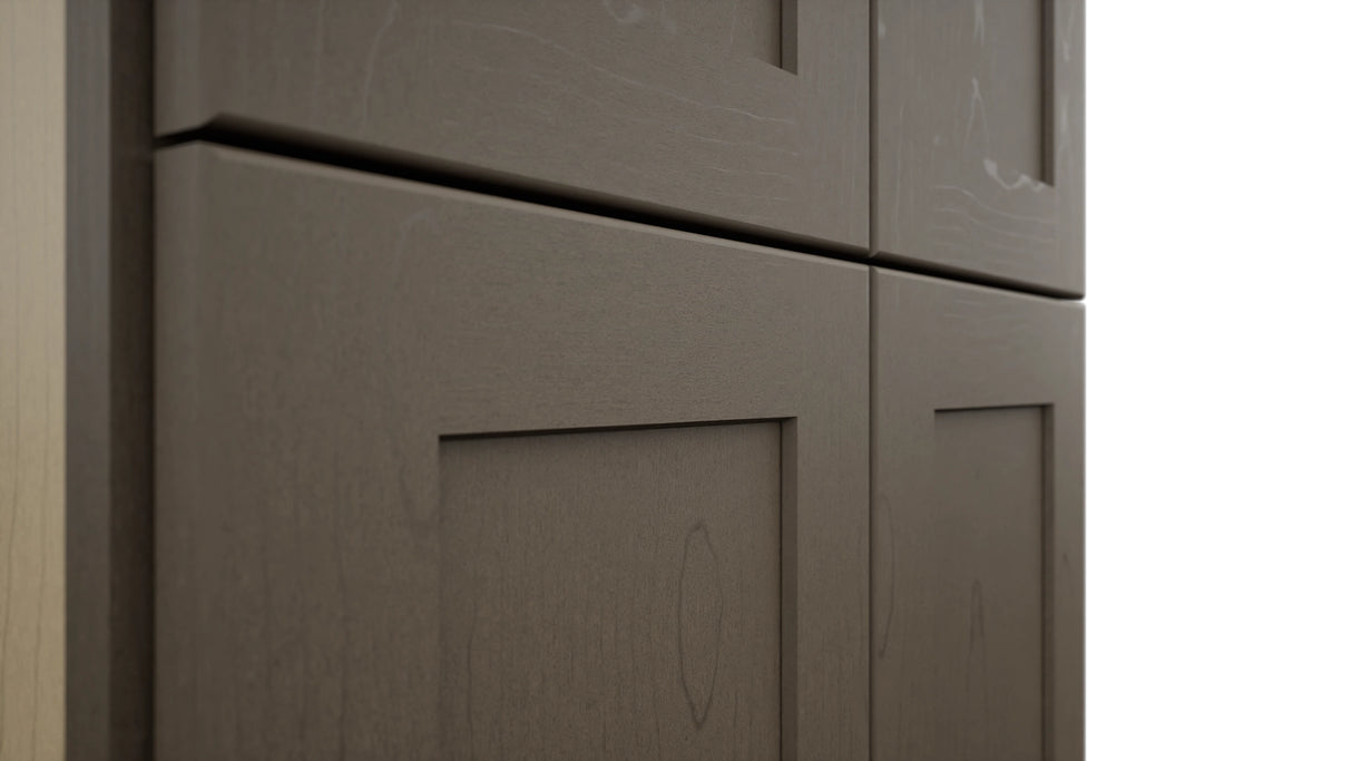 Fabuwood Galaxy Mocha TP241293 Tall Pantry Cabinet, Detail View