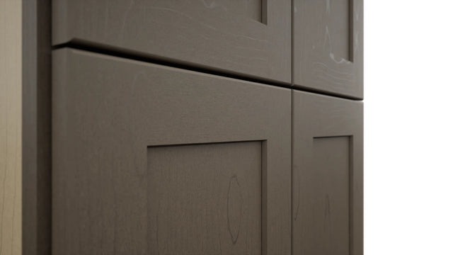 Fabuwood Galaxy Mocha TP241296 Tall Pantry Cabinet, Detail View