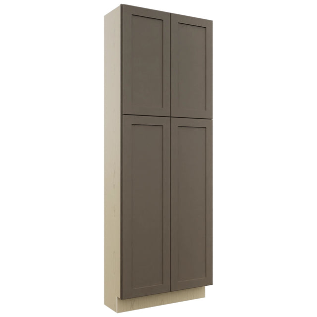 Fabuwood Galaxy Mocha TP301284 Tall Pantry Cabinet, Front View