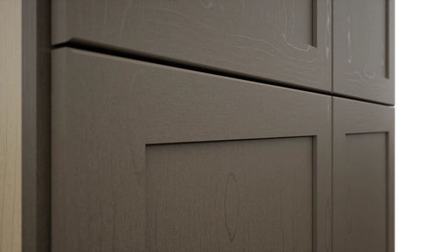 Fabuwood Galaxy Mocha TP361284 Tall Pantry Cabinet, Detail View