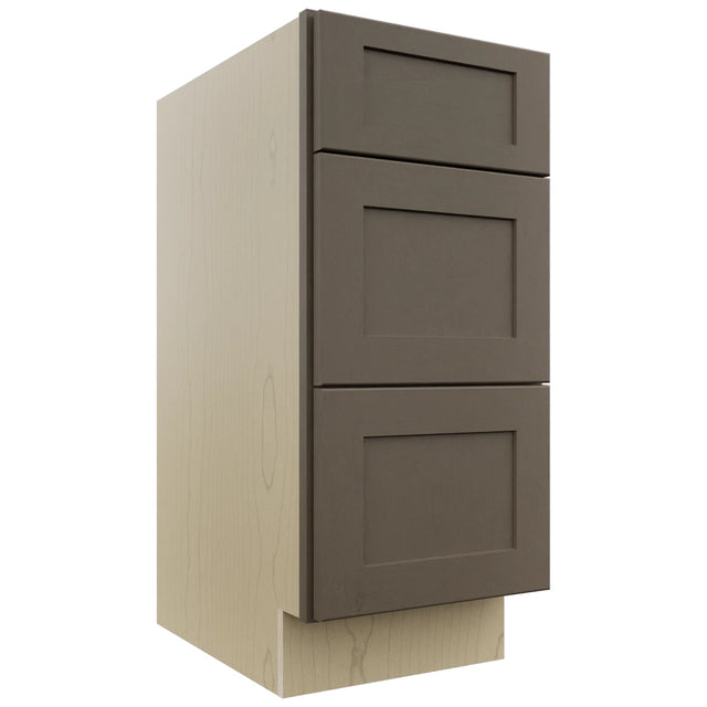 Fabuwood Galaxy Mocha VDB15-34 Vanity Drawer Cabinet, Front View