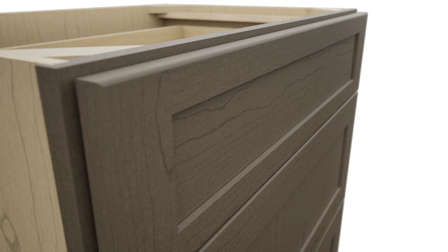 Fabuwood Galaxy Mocha VDB30-34 Vanity Drawer Cabinet, Detail View