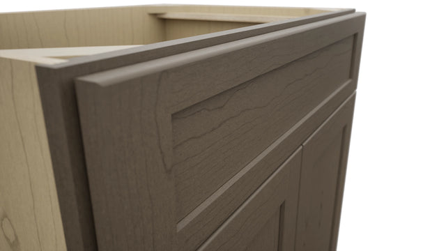 Fabuwood Galaxy Mocha VSB30-34 Vanity Sink Cabinet, Detail View