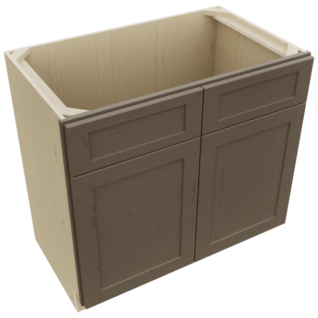 Fabuwood Galaxy Mocha VSB36-34 Vanity Sink Cabinet, Top View