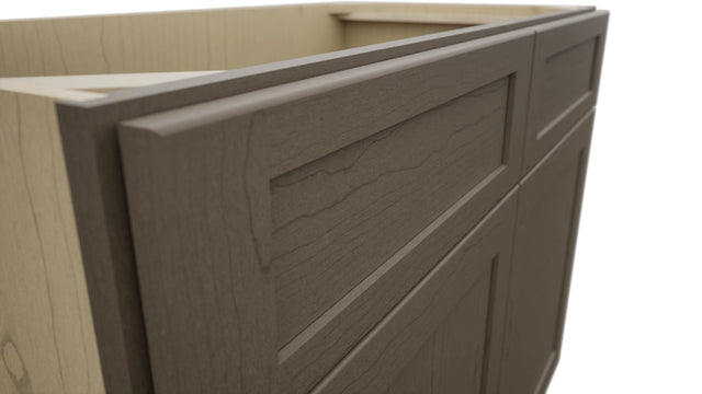 Fabuwood Galaxy Mocha VSB42-34 Vanity Sink Cabinet, Detail View