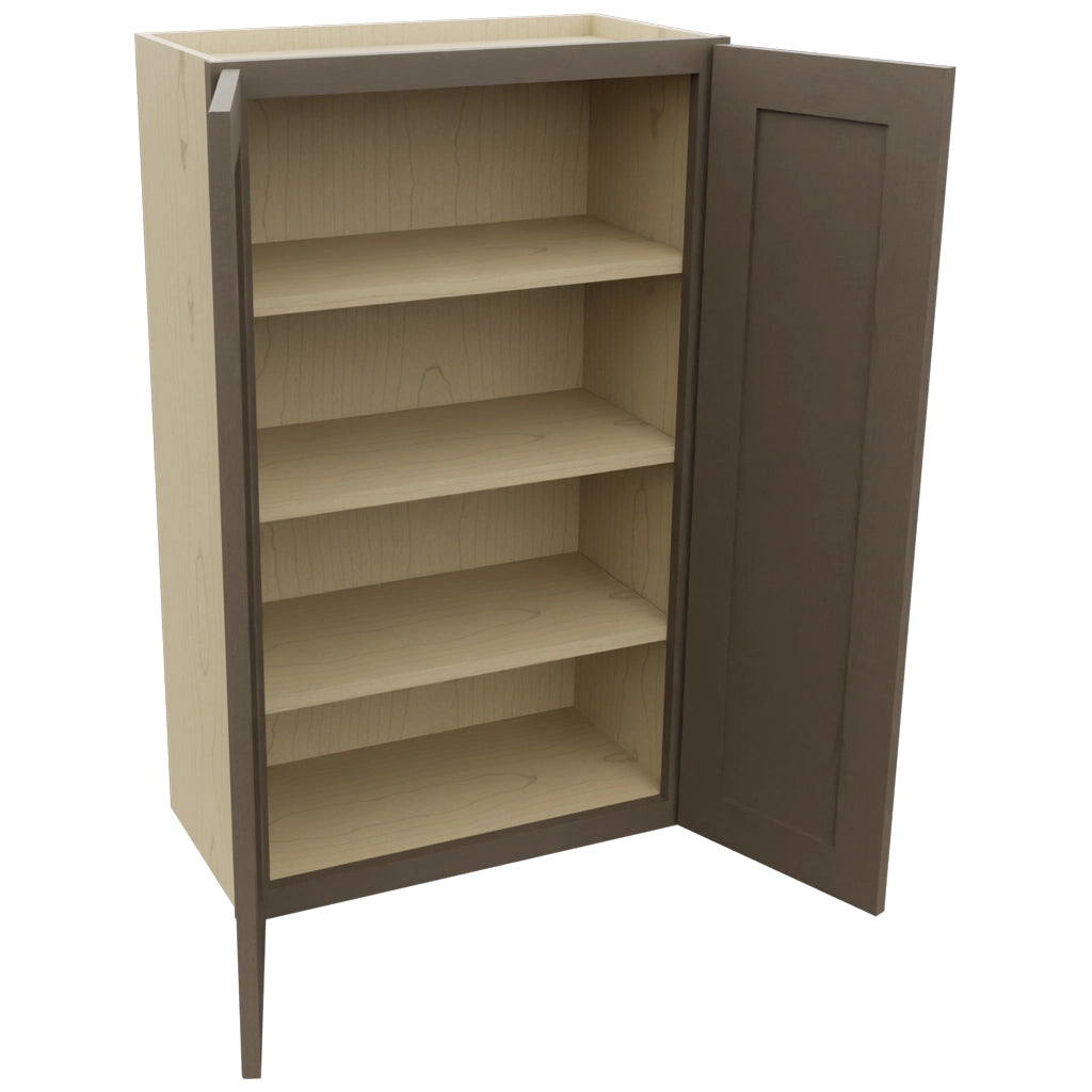 Fabuwood Galaxy Mocha W2439 Wall Standard Cabinet, Open View
