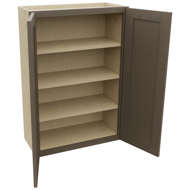 Fabuwood Galaxy Mocha W2739 Wall Standard Cabinet, Open View
