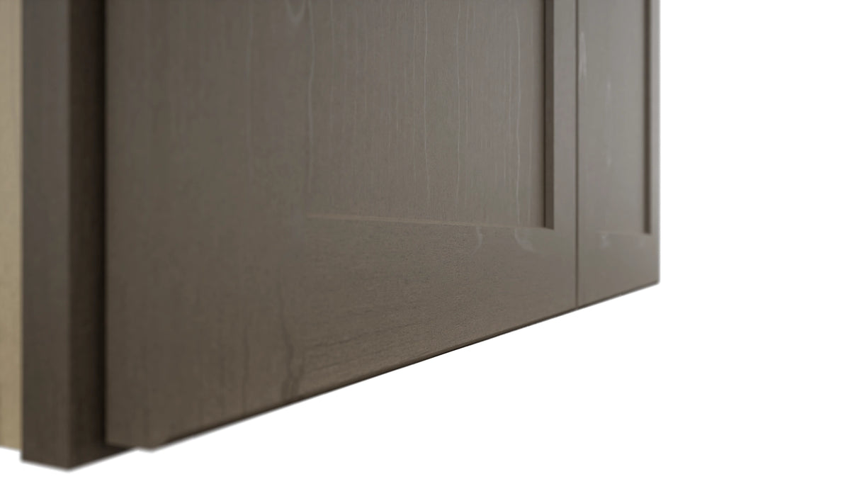 Fabuwood Galaxy Mocha W332124 Wall Deep Cabinet, Detail View